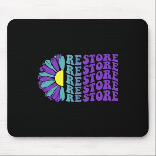 Restore Suicide Prevention Depression Awareness 1 Mouse Mat