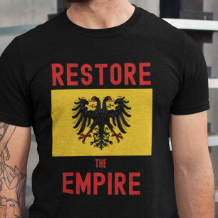 Restore The Empire Tee Catholic Monarchist