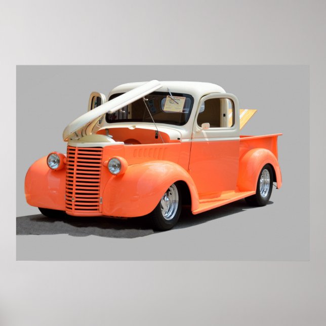Restored 1939 Pickup Truck Poster (Front)