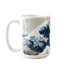 Restored Great Wave off Kanagawa by Hokusai