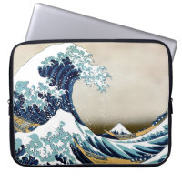 Restored Great Wave off Kanagawa by Hokusai
