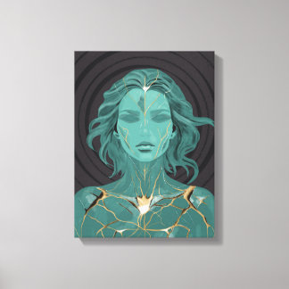 Restored II B – Healing and Balance Art Canvas Print