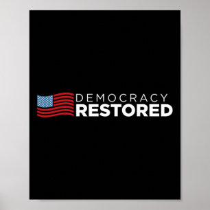 Restored January 20th 2021 Biden Harris Poster
