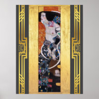Restored Klimt Judith Salome Art Nouveau Deco