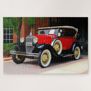 Restored Vintage Automobile Jigsaw Puzzle
