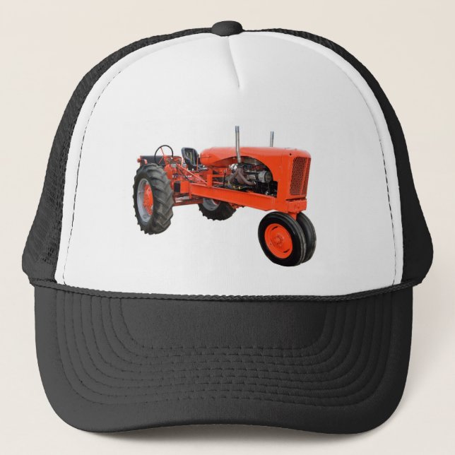 Restored Vintage Tractor Trucker Hat (Front)