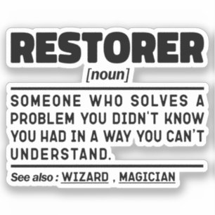 Restorer Noun Definition Skilled Worker Geek