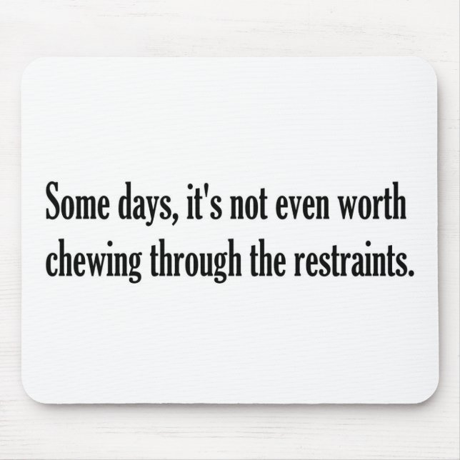 Restraints Mouse Mat (Front)