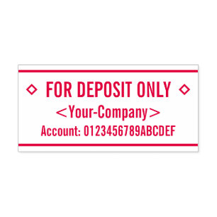 Restrictive Indorsement and Name Rubber Stamp