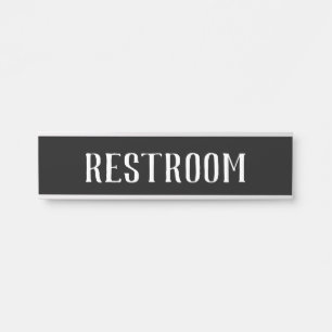 Restroom Hanging Door Signs Sign Name Plate