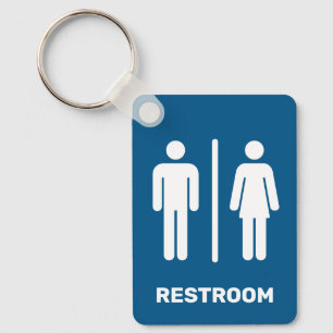 Restroom Key Ring