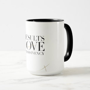 Results Love Consistency Fitness Motivation Heal Mug