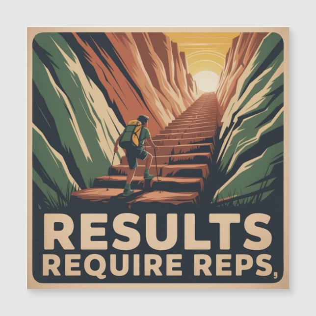 Results Require Reps (Front)