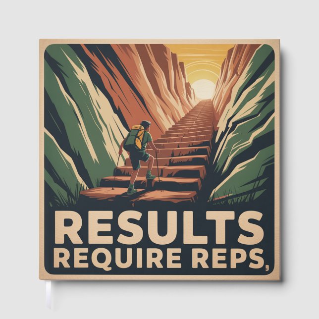 Results Require Reps Guest Book (Front)