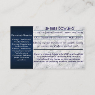 Résumé networking cards
