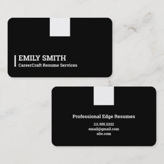 Resume Writer Business Card