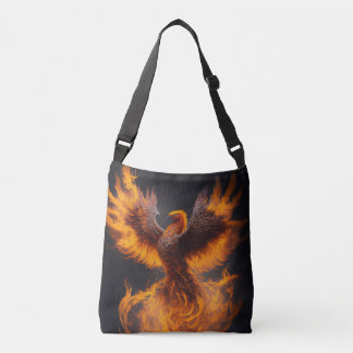 Resurgent Flame Eternal Soar Fiery Rebirth Crossbody Bag
