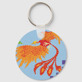 Resurgir del ave fenix key ring