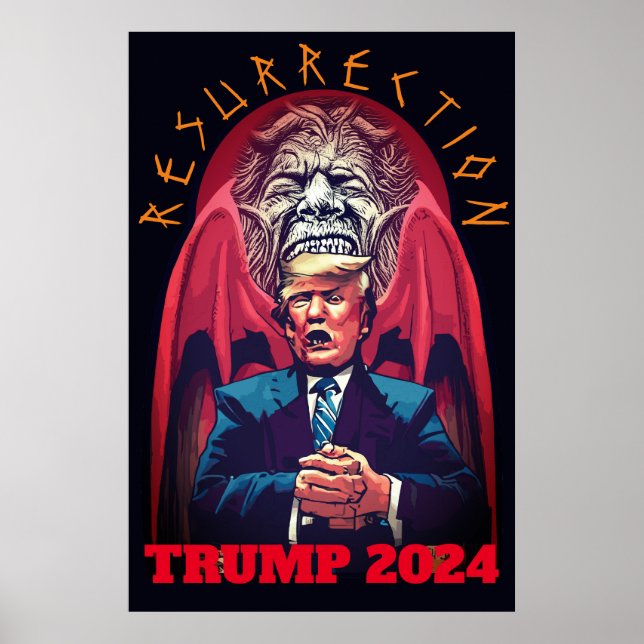 Resurrect Trump  Poster (Front)