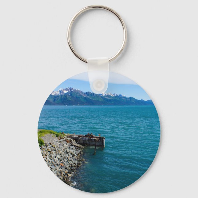 Resurrection Bay Key Ring (Front)