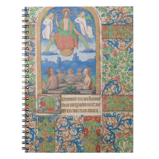Resurrection Easter Mediaeval Manuscript Notebook (Front)