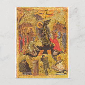 Resurrection Icon Postcard