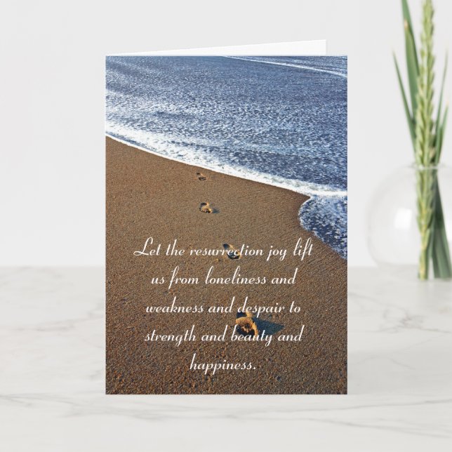 Resurrection Joy Holiday Card (Front)