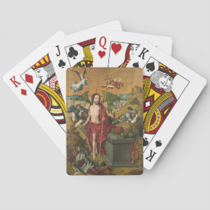 Resurrection Master Housebook Jesus Christ Paintin Playing Cards