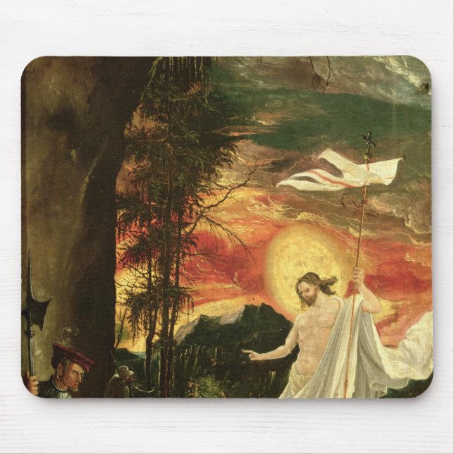 Resurrection of Christ, 1518 Mouse Mat (Front)