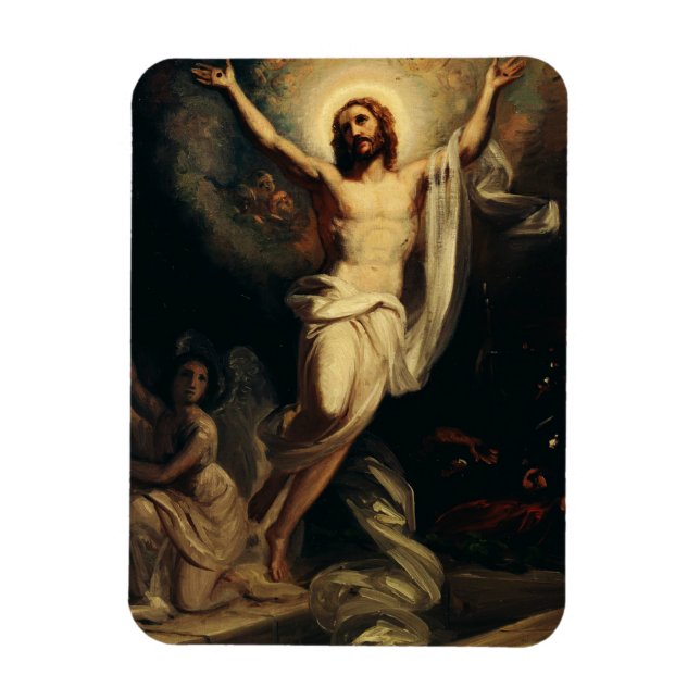 Resurrection of Christ by Robert Wilhelm Ekman  Magnet (Vertical)