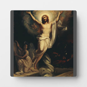 Resurrection of Christ by Robert Wilhelm Ekman Plaque