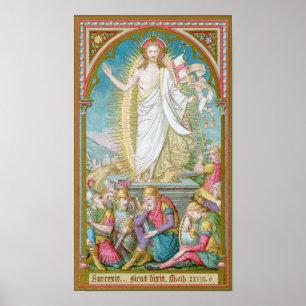Resurrection of Christ Jesus (SAU 041)  Poster