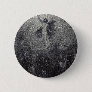 Resurrection of Jesus Christ 6 Cm Round Badge