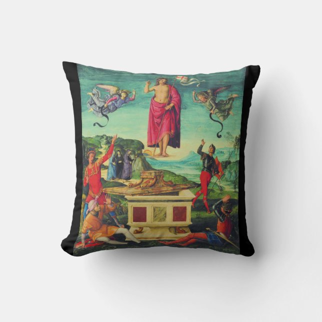 Resurrection of Jesus Christ by Raphael Cushion (Front)