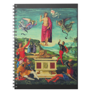 Resurrection of Jesus Christ by Raphael Notebook