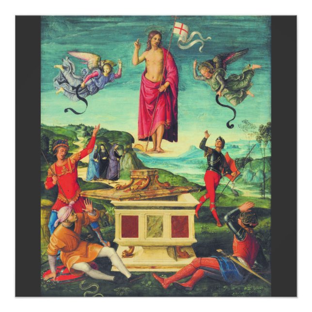 Resurrection of Jesus Christ by Raphael Photo Print (Front)