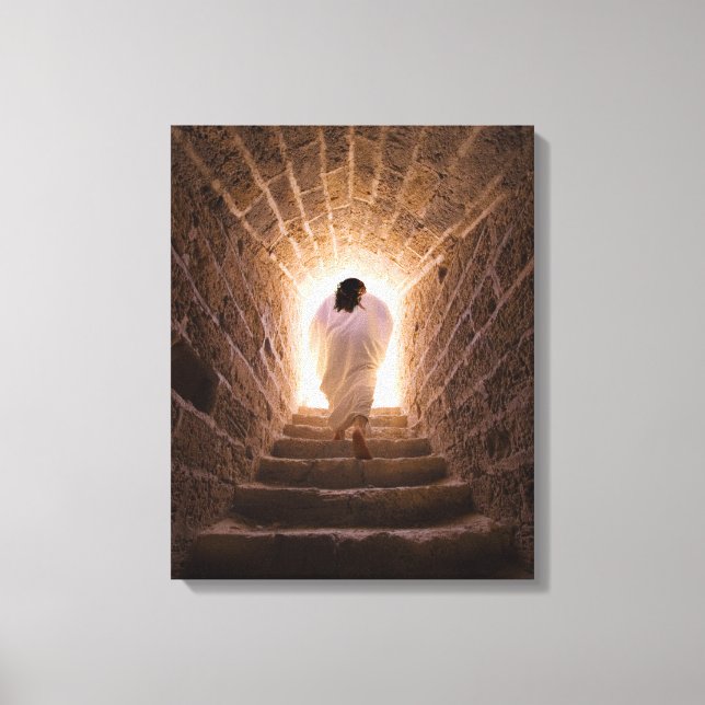 Resurrection of Jesus Christ Canvas Print (Front)