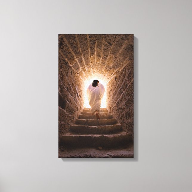 Resurrection of Jesus Christ Canvas Print (Front)