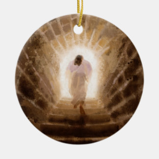 Resurrection of Jesus Christ Ceramic Tree Decoration