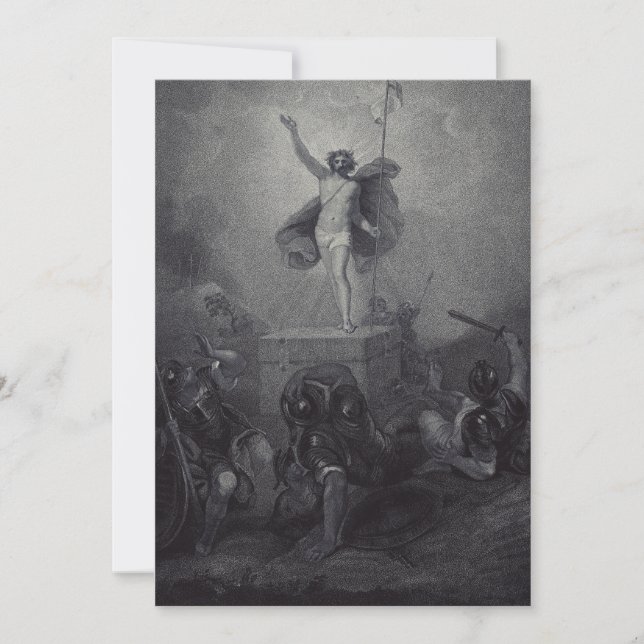 Resurrection of Jesus Christ Holiday Card (Front)