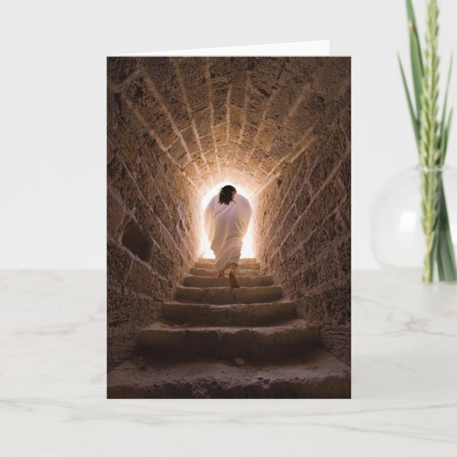 Resurrection of Jesus Christ Holiday Card (Front)