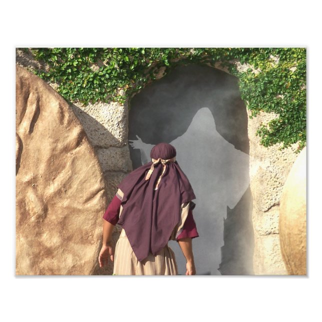 Resurrection of Jesus Empty Tomb of Christ Photo (Front)