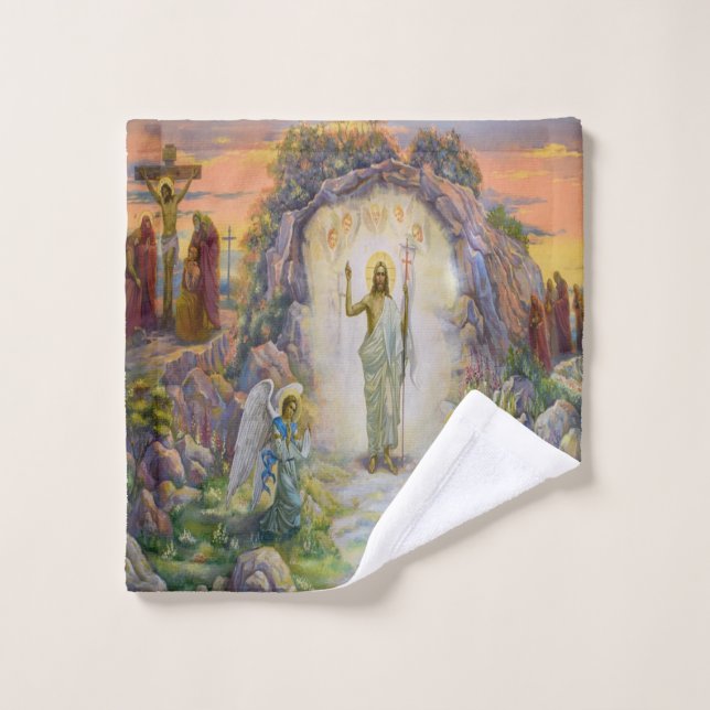 Resurrection of Jesus Wash Cloth (Wash Cloth)