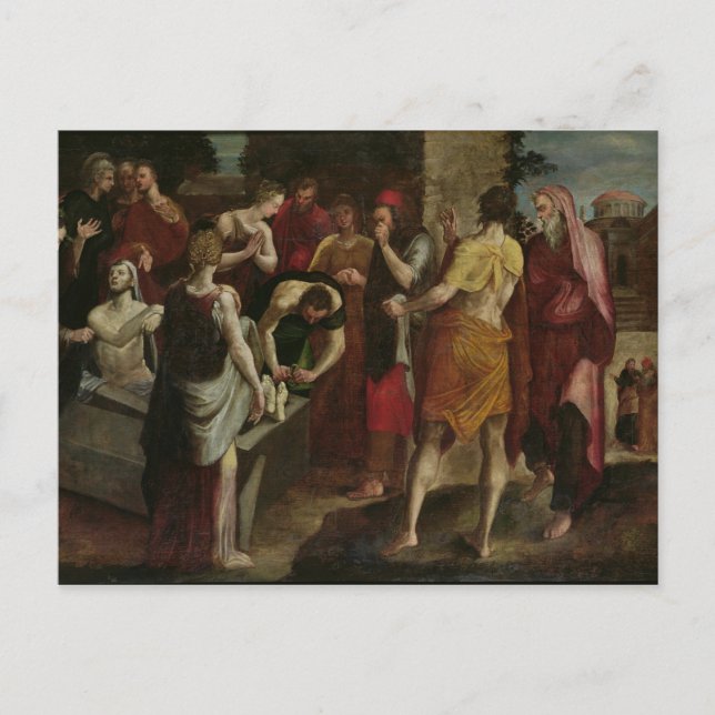 Resurrection of Lazarus 2 Postcard (Front)