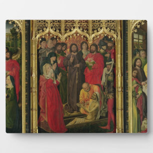 Resurrection of Lazarus Triptych; The Raising of L Plaque