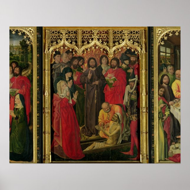 Resurrection of Lazarus Triptych; The Raising of L Poster (Front)