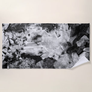 resurrection of the frozen knight beach towel