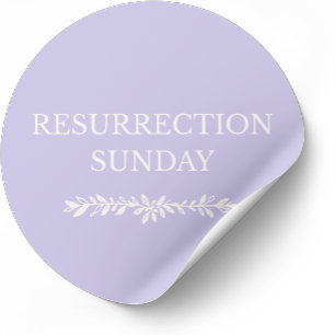 Resurrection Sunday Christian Easter Sticker