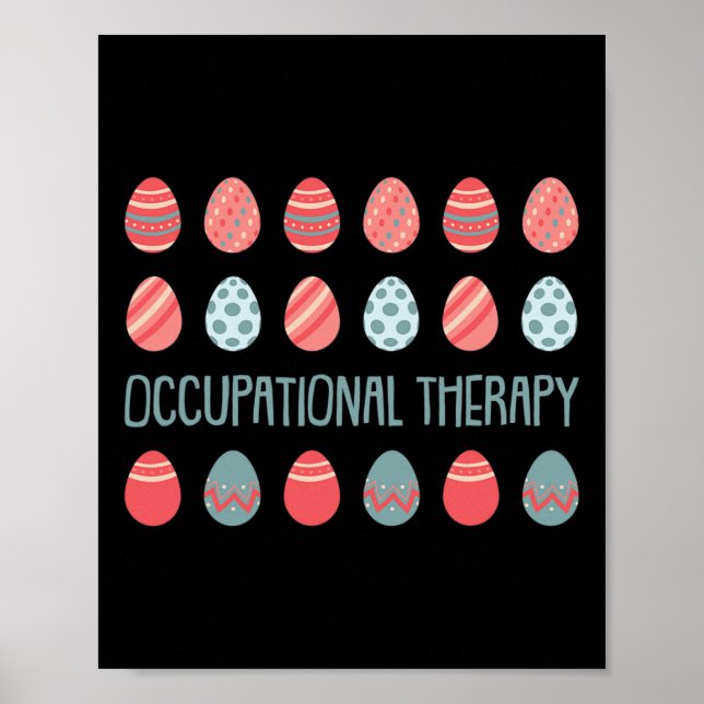 Resurrection Sunday Occupational Therapy Easter  Poster (Front)
