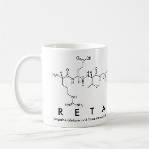 Reta peptide name mug
